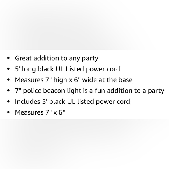 Rotating red light - Picture 2 of 4